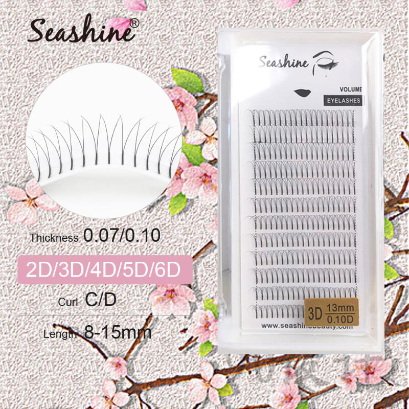 Seashine Lashes 3d/4d/5d/6d Long Stem Pre Made Volume fans Faux Mink Premade Russian Volume Eyelash Extension
Seashine Lashes 3d/4d/5d/6d Long Stem Pre Made Volume fans Faux Mink Premade Russian Volume Eyelash Extension