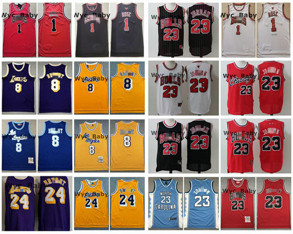 Vintage Chicago Bulls Jersey 1 Derrick Rose 23 Michael JD Stitched Basketball Jersey Mens Lakers Bryant Jerseys, Black;red
Vintage Chicago Bulls Jersey 1 Derrick Rose 23 Michael JD Stitched Basketball Jersey Mens Lakers Bryant Jerseys, Black;red