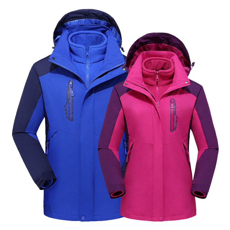 Winter 3in1 Fleece Detachable Jacket Men Women Camping Fishing Hiking Climbing Ski Jackets Waterproof Breathable Oversized Coats, Women purple
Winter 3in1 Fleece Detachable Jacket Men Women Camping Fishing Hiking Climbing Ski Jackets Waterproof Breathable Oversized Coats, Women purple
