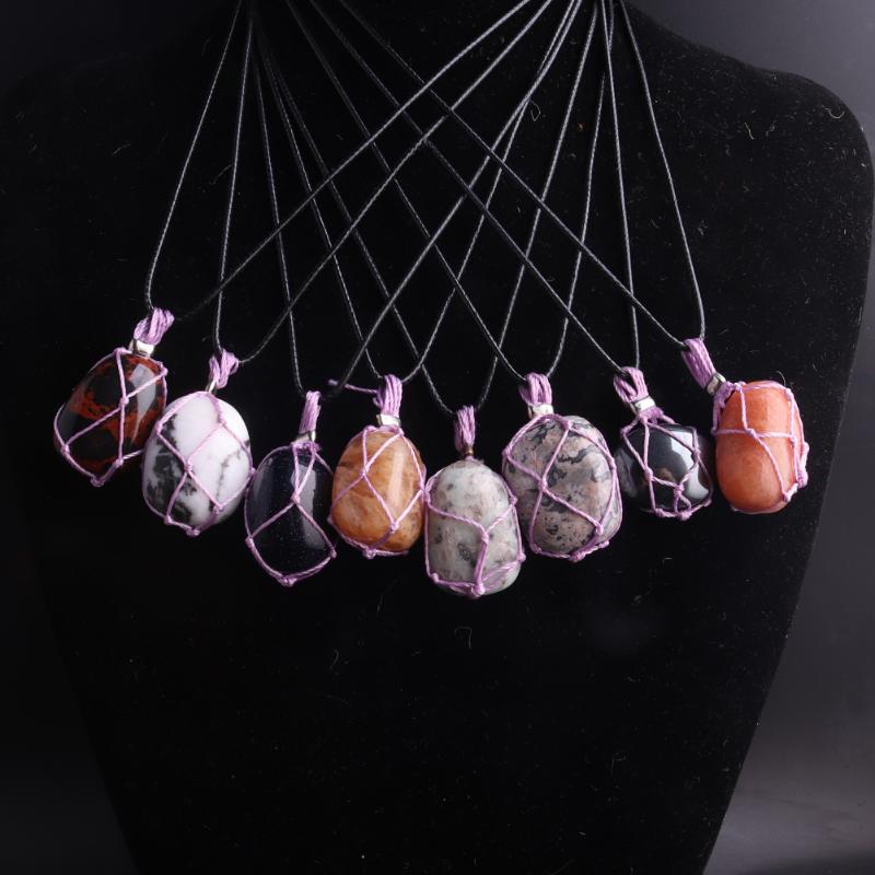 6PCS Hot Sale Women Hand Knotted Choker Pendants Natural Stone Agates Charms for Dreamcatcher Necklace Amulet Jewelry Making
6PCS Hot Sale Women Hand Knotted Choker Pendants Natural Stone Agates Charms for Dreamcatcher Necklace Amulet Jewelry Making