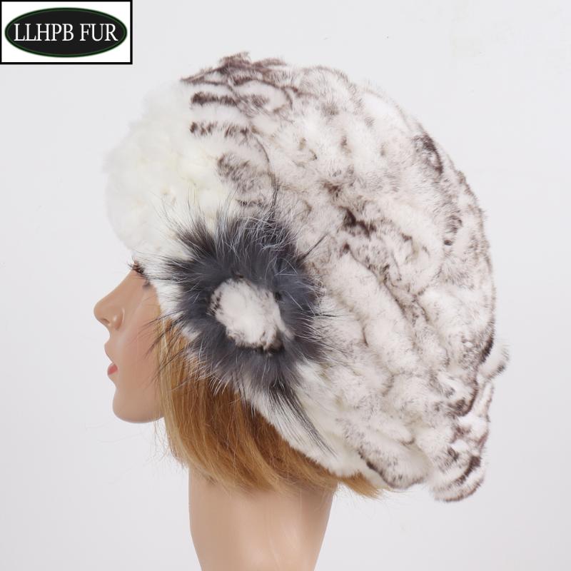 Women Real 100% Natural Rex Fur Beret Hats Winter Warm Rex Fur Caps Lady Hand Knitted Elastic Floral Beanies Hat, Grey white 2
Women Real 100% Natural Rex Fur Beret Hats Winter Warm Rex Fur Caps Lady Hand Knitted Elastic Floral Beanies Hat, Grey white 2