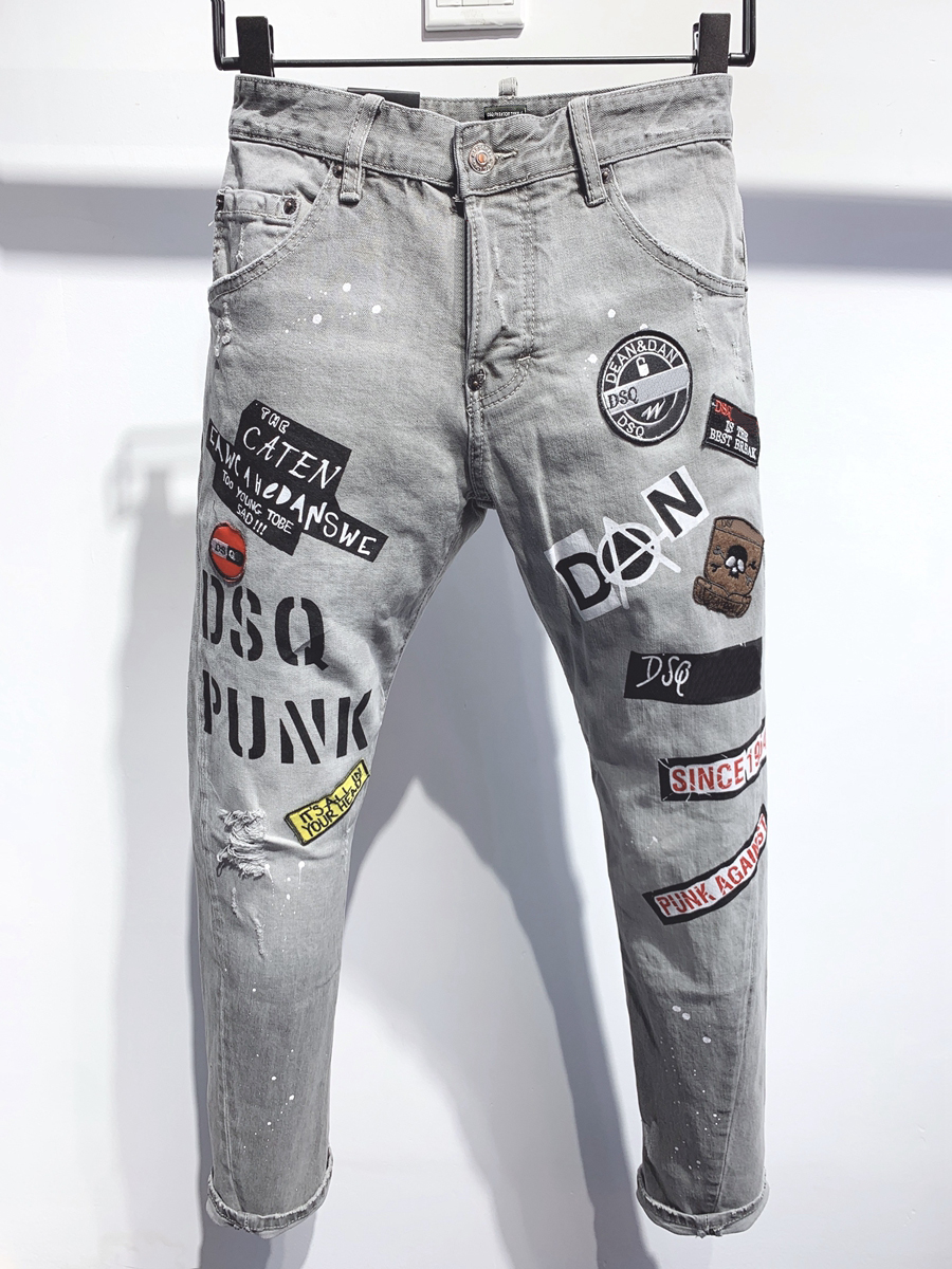 DSQ Jeans Mens Luxury Designer Jeans Skinny Ripped Cool Guy Causal Hole Denim Fashion Brand Fit Jeans Men Washed Pants 61264, As picture
DSQ Jeans Mens Luxury Designer Jeans Skinny Ripped Cool Guy Causal Hole Denim Fashion Brand Fit Jeans Men Washed Pants 61264, As picture