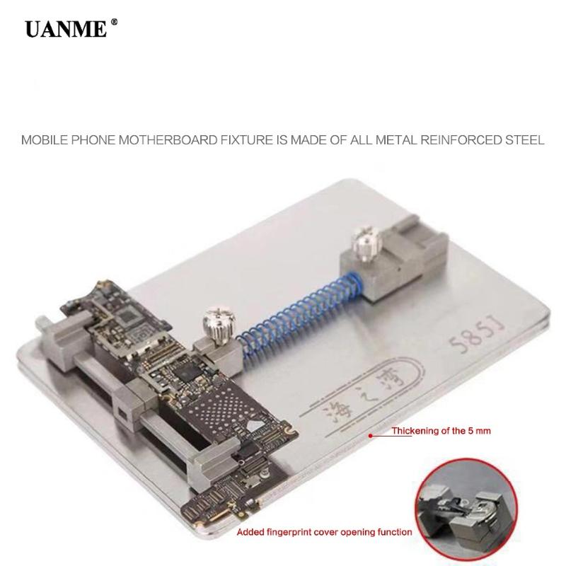 UANME Logic Board NAND Chip Clamps For Motherboard Fixture PCB Holder For Repair tool with Fingerprint Cover Opening Tool
UANME Logic Board NAND Chip Clamps For Motherboard Fixture PCB Holder For Repair tool with Fingerprint Cover Opening Tool