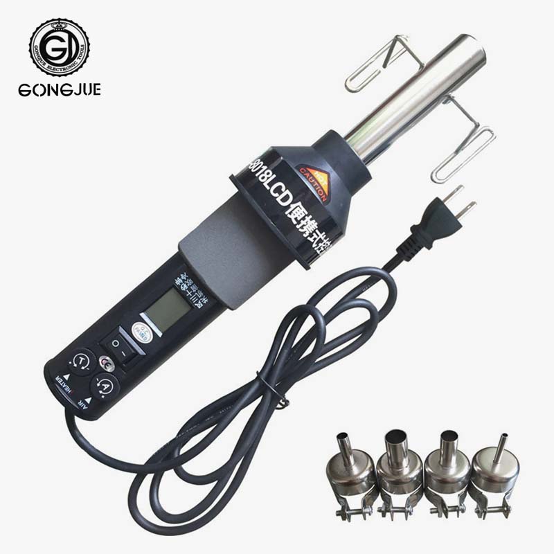 110V 200W 450 Degree LCD Adjustable Electronic Hot Air Heat Gun Desoldering Soldering Station IC SMD BGA Rework 8018LCD
110V 200W 450 Degree LCD Adjustable Electronic Hot Air Heat Gun Desoldering Soldering Station IC SMD BGA Rework 8018LCD