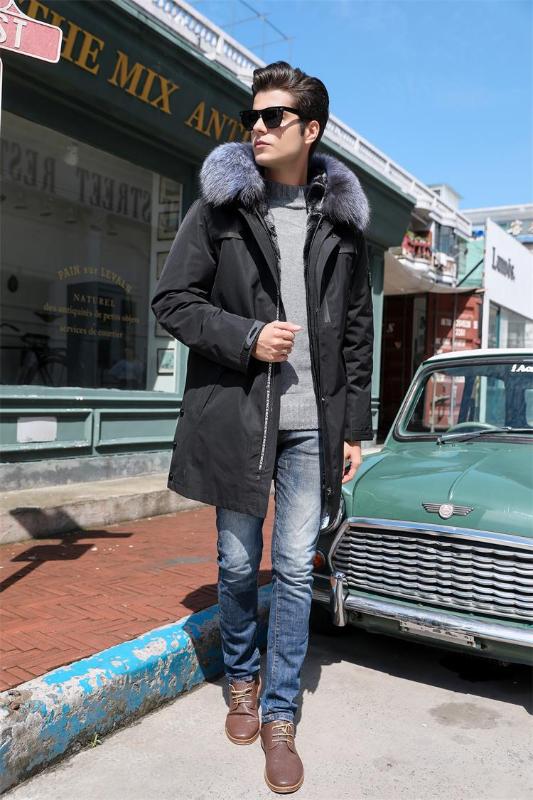 2020 Yiwu Long Parka Winter Jacket Men's Real Fur Coat Natural Raccoon Dog Fur Collar Hood Parka Coat Rex Liner, As picture
2020 Yiwu Long Parka Winter Jacket Men's Real Fur Coat Natural Raccoon Dog Fur Collar Hood Parka Coat Rex Liner, As picture