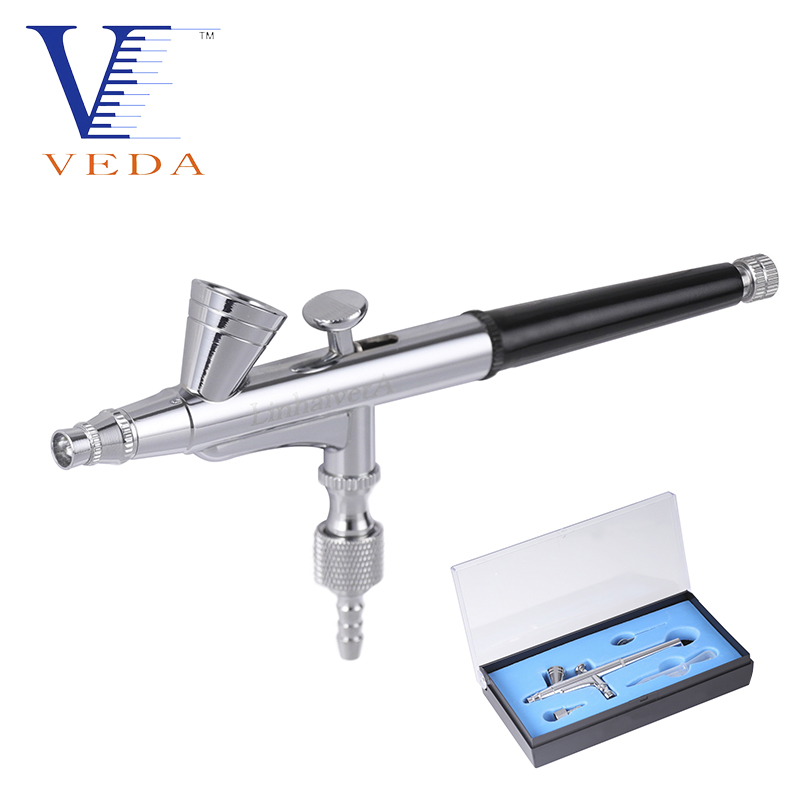 Multi-Purpose Dual-Action Gravity Feed Mini Airbrush Sets 0.3mm Needle Spray Gun Air brush For Makeup Nail Temporary Tattoo
Multi-Purpose Dual-Action Gravity Feed Mini Airbrush Sets 0.3mm Needle Spray Gun Air brush For Makeup Nail Temporary Tattoo