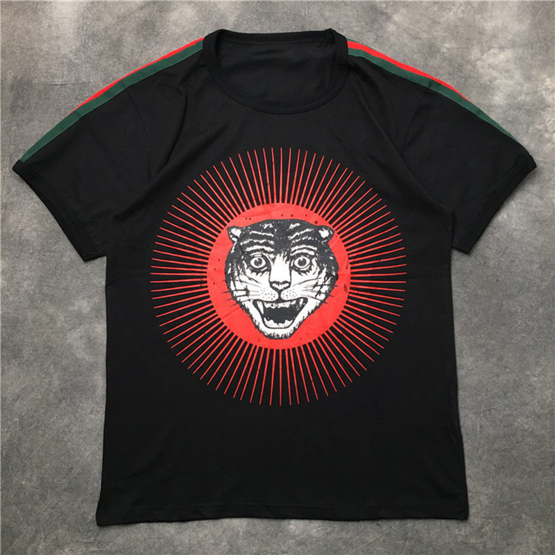 Fashion Mens T Shirt 20ss Famous Street High Quality Tiger Head printed Pullover Polo Short Sleeve T shirts Men Women Couples Stylist Tee, White;black
Fashion Mens T Shirt 20ss Famous Street High Quality Tiger Head printed Pullover Polo Short Sleeve T shirts Men Women Couples Stylist Tee, White;black
