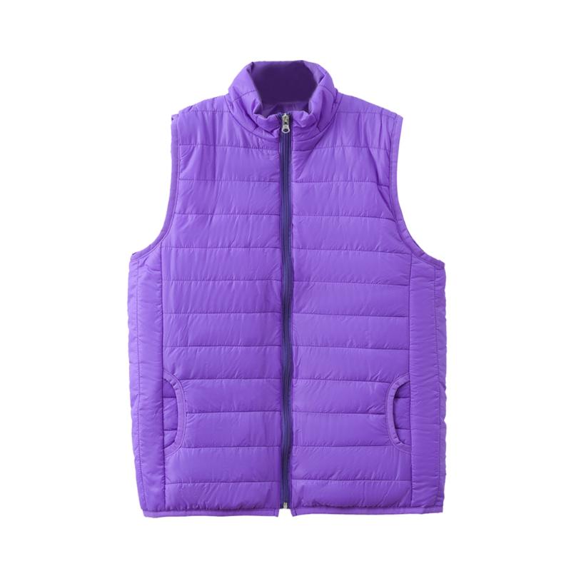 Popular autumn and winter jacket down jacket men women hooded fashion down vest cotton casual purple, As picture
Popular autumn and winter jacket down jacket men women hooded fashion down vest cotton casual purple, As picture
