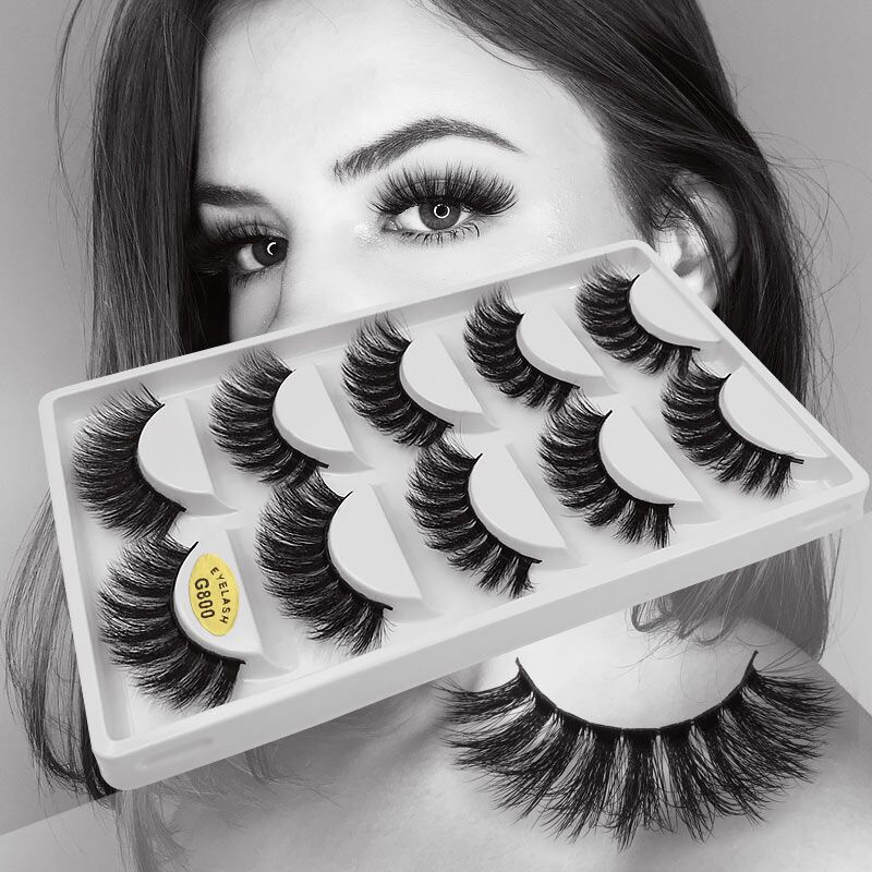 Wholesale 50 boxes mink eyelashes natural long 3d mink lashes false lashes false eyelash extensions full strip cilios G800
Wholesale 50 boxes mink eyelashes natural long 3d mink lashes false lashes false eyelash extensions full strip cilios G800
