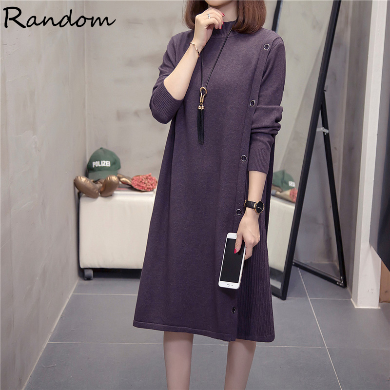 Plus Size 2020 Autumn Winter Oversized Loose Sweater Dress Women Knitted Long Sleeve Fashion Half turtleneck Dress Warm Cloth, Black
Plus Size 2020 Autumn Winter Oversized Loose Sweater Dress Women Knitted Long Sleeve Fashion Half turtleneck Dress Warm Cloth, Black