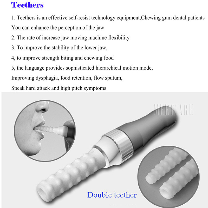 Lips Tongue Muscle Perceiving Trainer Recovery Speech therapy Oral Mouth Muscle Trainer Massager Brush Care Oral Perceiving Training