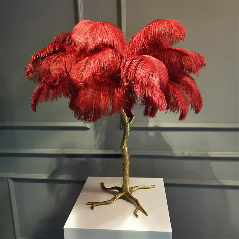Nordic Ostrich Feather table lamp Palm Tree Stand Light Interior Lighting home deco art bedside lamps living room table light
Nordic Ostrich Feather table lamp Palm Tree Stand Light Interior Lighting home deco art bedside lamps living room table light