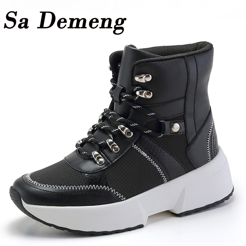 Sa Demeng Women Boots Waterproof Snow Boots Female Plush Winter Women Warm Botas Mujer Winter Shoes Woman, Lx501-black
Sa Demeng Women Boots Waterproof Snow Boots Female Plush Winter Women Warm Botas Mujer Winter Shoes Woman, Lx501-black