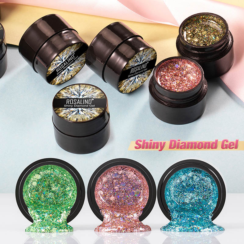 Sparkling Shiny Gel Nail Polish Soak off UV LED Glitter Manicure Nail Art Gel @ME88, Red;pink
Sparkling Shiny Gel Nail Polish Soak off UV LED Glitter Manicure Nail Art Gel @ME88, Red;pink