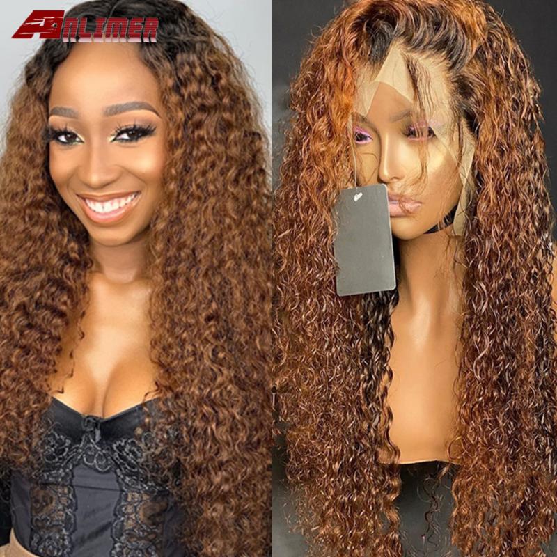 Ombre Brown Color Curly Hair 13x6 Lace Front Human Hair Wigs PrePlucked Brazilian Wigs Curly Remy Silk Top Human, 5x5 pu wig
Ombre Brown Color Curly Hair 13x6 Lace Front Human Hair Wigs PrePlucked Brazilian Wigs Curly Remy Silk Top Human, 5x5 pu wig