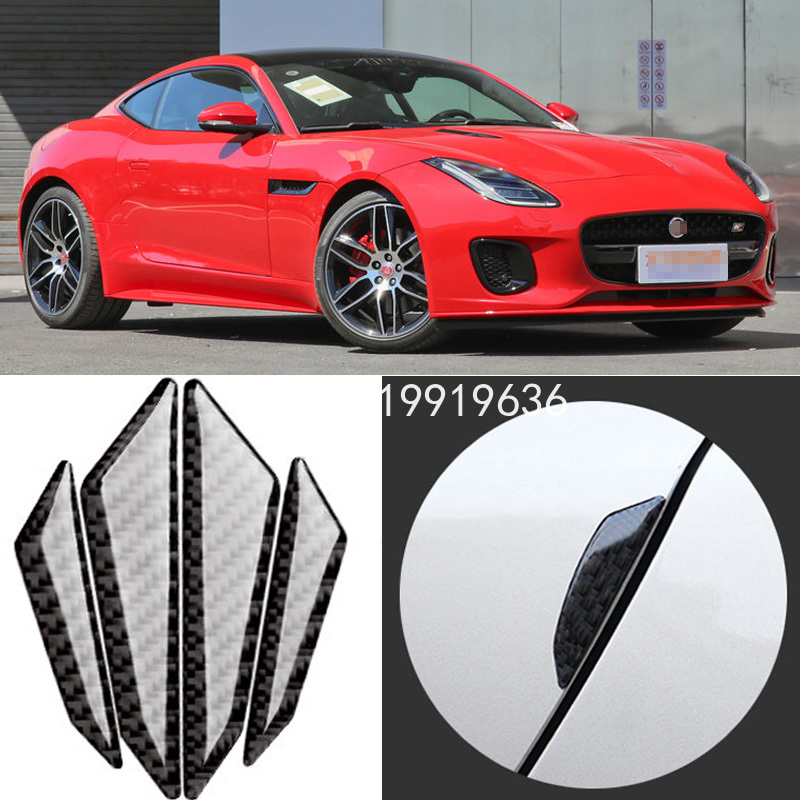 Door crash strip carbon fiber anti-collision strip body protection decoration patch For Jaguar F-TYPE E-TYPE, Red
Door crash strip carbon fiber anti-collision strip body protection decoration patch For Jaguar F-TYPE E-TYPE, Red