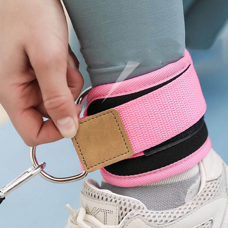 New product door pull rope accessories gantry leg training hip fitness elastic band ankle loop leggings buckle ankle strap set
New product door pull rope accessories gantry leg training hip fitness elastic band ankle loop leggings buckle ankle strap set