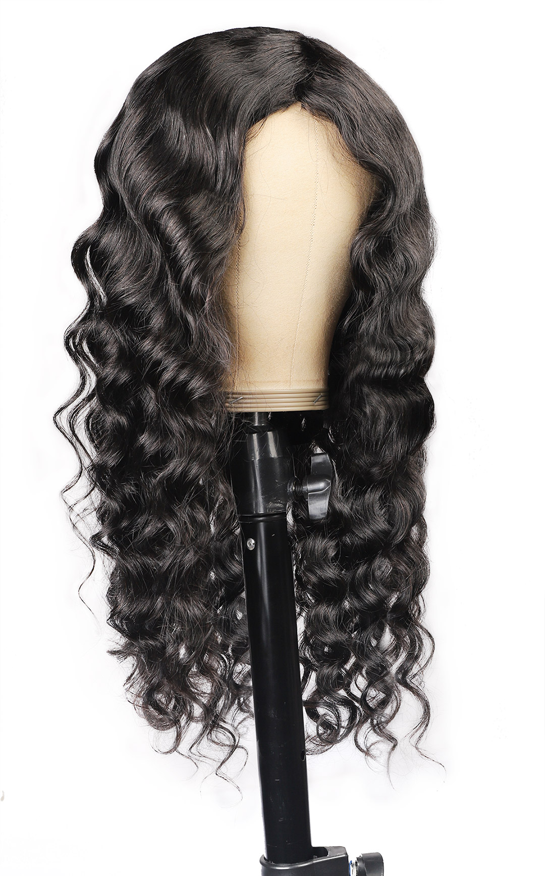 Ishow Brazilian Loose Deep Straight Human Hair Wigs Peruvian Curly None Lace Wigs Water Machine Made Wig Malaysian Body