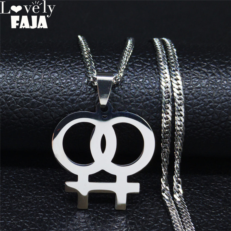 2020 New Stainless Steel Les Necklaces for Women Silver Color Statement Necklace jewelry colgantes mujer moda N20215
2020 New Stainless Steel Les Necklaces for Women Silver Color Statement Necklace jewelry colgantes mujer moda N20215