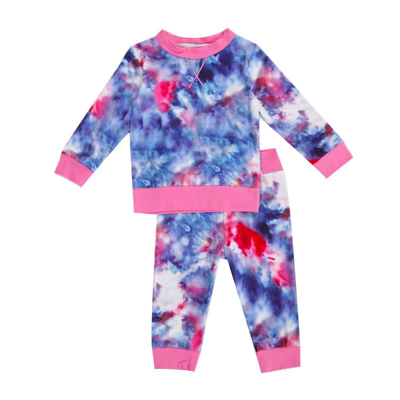 2020 Autumn Baby Girls Casual Outfit Long Sleeve Round Neck Tie-dye Print Pullover Top+ High Waist Pants 2PCS Set 0-24M Clothing, Blue
2020 Autumn Baby Girls Casual Outfit Long Sleeve Round Neck Tie-dye Print Pullover Top+ High Waist Pants 2PCS Set 0-24M Clothing, Blue