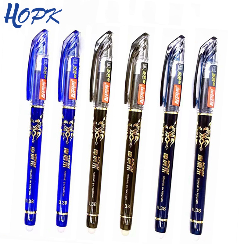 3/12Pcs/Set Erasable Washable Pen Handle 0.38mm Blue Black Red Erasable Gel Pen Refill Rod School Office Writing Stationery
3/12Pcs/Set Erasable Washable Pen Handle 0.38mm Blue Black Red Erasable Gel Pen Refill Rod School Office Writing Stationery