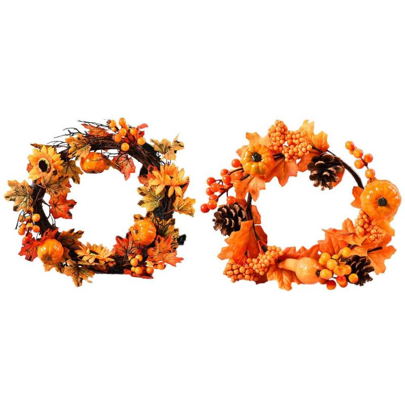 Artificial Wreath Door Threshold Flower Pumpkin DIY Home Living Room Party Pendant Wall Decor Halloween Garland Gift Rose Peony, Pinecone pumpkin
Artificial Wreath Door Threshold Flower Pumpkin DIY Home Living Room Party Pendant Wall Decor Halloween Garland Gift Rose Peony, Pinecone pumpkin