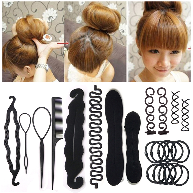 DIY Donut Hair Maker Hair Styling Tools Braiding Accessories for Women Girls Twist Clip Disk Pull Hairpins Multi Style
DIY Donut Hair Maker Hair Styling Tools Braiding Accessories for Women Girls Twist Clip Disk Pull Hairpins Multi Style