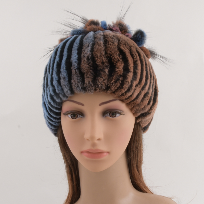 New Winter Hat Women's 100% Real Rex Fur skullies & beanies Female Hats Winter Cap Women Thick Beanie for Girls, Color7 black
New Winter Hat Women's 100% Real Rex Fur skullies & beanies Female Hats Winter Cap Women Thick Beanie for Girls, Color7 black