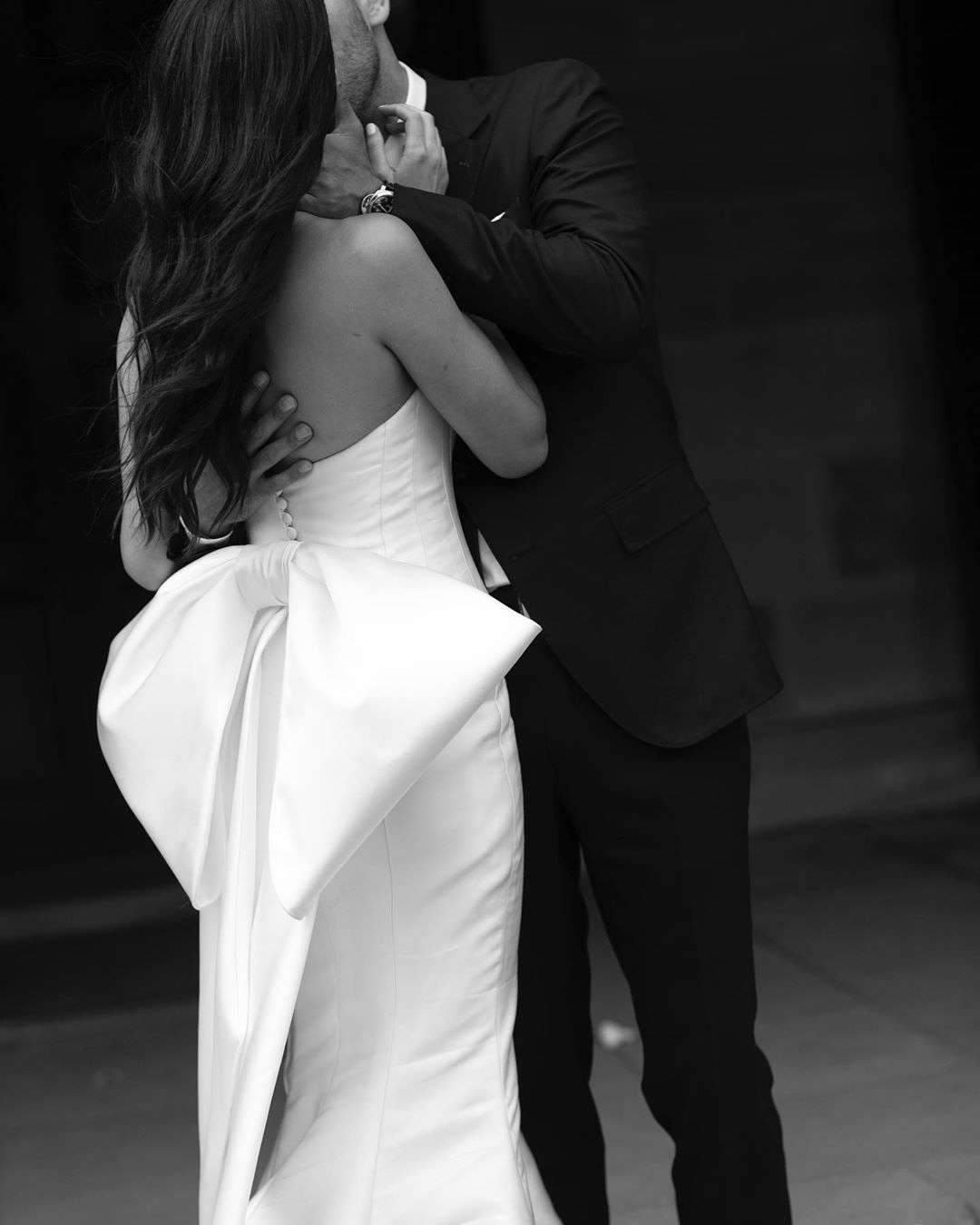 Simply Satin Mermaid Wedding Dresses Sexy Strapless Bow Bridal Gowns Backless Country vestido de novia Wedding Dress