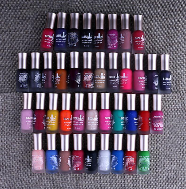 12ml High Quality Nail Polish Matte Dull Nail Polish Valentine's Day Gift Fast Dry Long Lasting Art Matte Gel
12ml High Quality Nail Polish Matte Dull Nail Polish Valentine's Day Gift Fast Dry Long Lasting Art Matte Gel