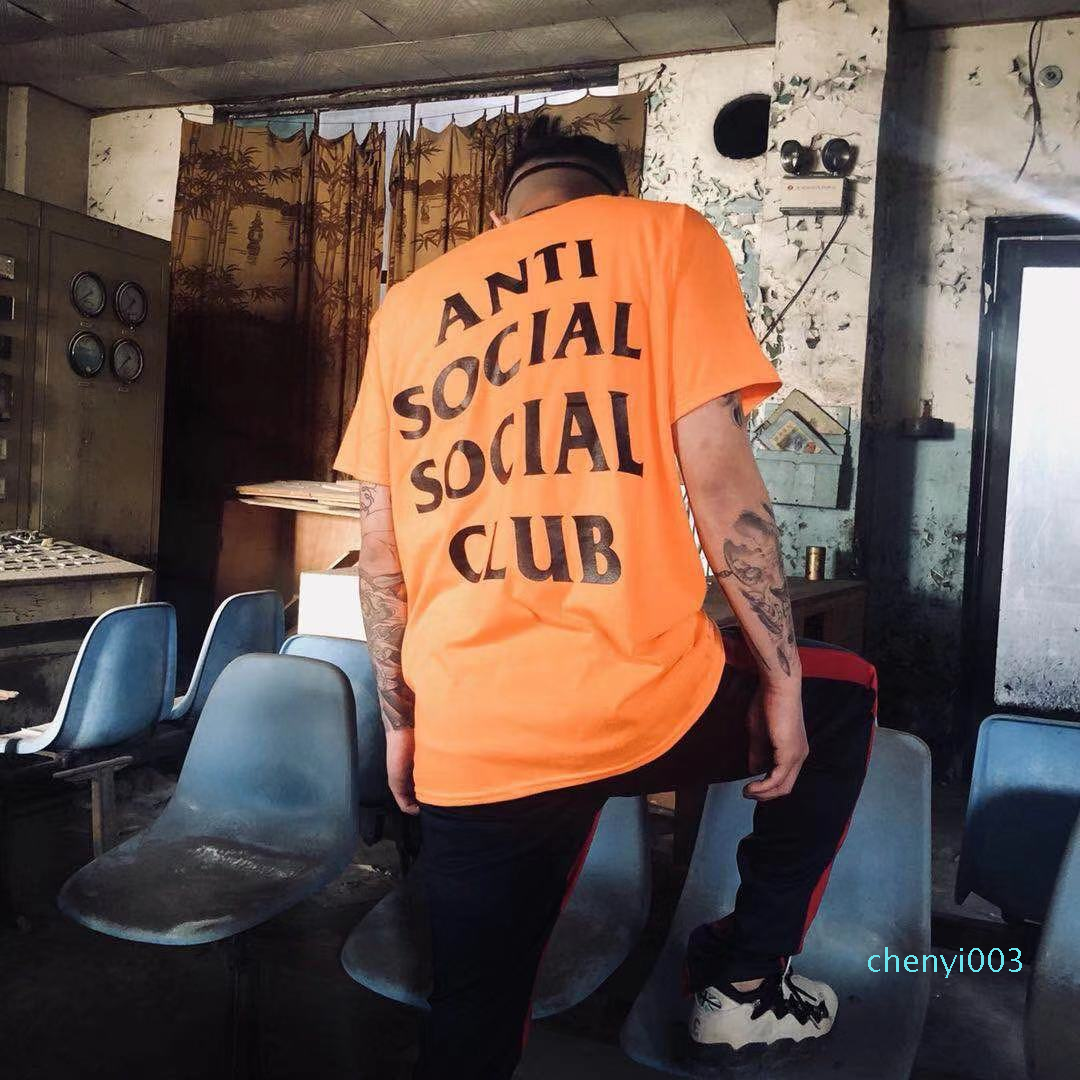 ANTI SOCIAL SOCIAL CLUB New American Fashion T-shirt Mens Fitness Casual Round Neck Printing Black and White T Shirt Hot c03, White;black
ANTI SOCIAL SOCIAL CLUB New American Fashion T-shirt Mens Fitness Casual Round Neck Printing Black and White T Shirt Hot c03, White;black