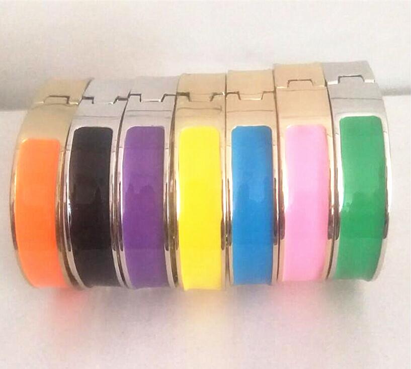 Christmas Best gift Designers Bracelets Luxury Stainless Steel Cuff Bangles Wristband Enamel Bangle Buckle Classic Brand Bracelets
Christmas Best gift Designers Bracelets Luxury Stainless Steel Cuff Bangles Wristband Enamel Bangle Buckle Classic Brand Bracelets