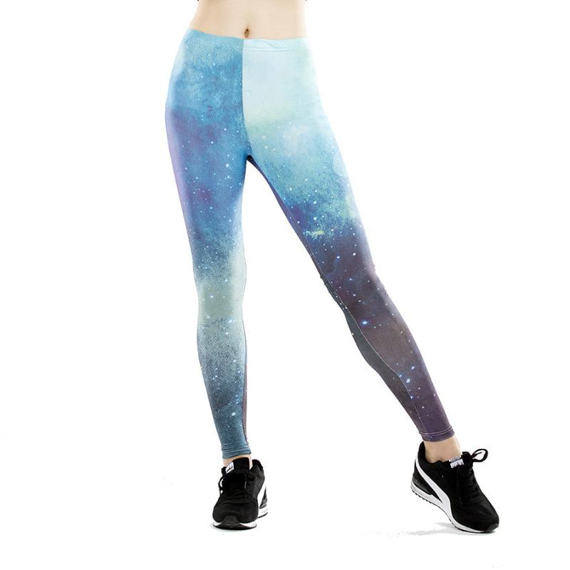 Women Fitness Starry Stitching Contrasting Color New Leggings Sports Gym Running Yoga Pants, Blue
Women Fitness Starry Stitching Contrasting Color New Leggings Sports Gym Running Yoga Pants, Blue