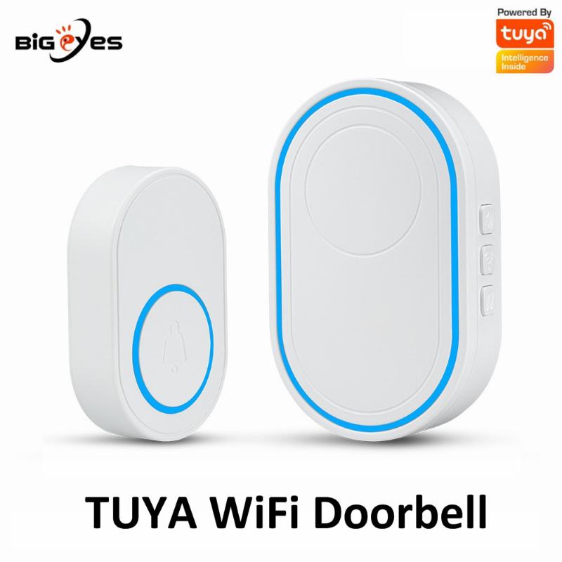 TUYA WiFi Doorbell Smart Wireless Doorbell New Home Welcome Chime EU US Plug Smart Door Bell Chime with 58 Ring Songs
TUYA WiFi Doorbell Smart Wireless Doorbell New Home Welcome Chime EU US Plug Smart Door Bell Chime with 58 Ring Songs
