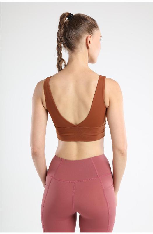 Yoga Top Sexy Deep-V Sports Bras Women Push Up Workout Fitness Crop Top High Stretch Vest-Type Gym Exercise Sport Brassiere, Black
Yoga Top Sexy Deep-V Sports Bras Women Push Up Workout Fitness Crop Top High Stretch Vest-Type Gym Exercise Sport Brassiere, Black