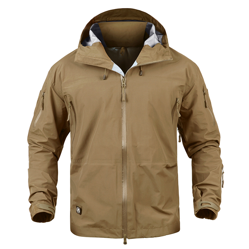 Tactical Hard Shell Jacket Men Waterproof Camouflage Army Jacket Spring Pocket Hoodie Multicam Light Windbreaker Coat, Brown
Tactical Hard Shell Jacket Men Waterproof Camouflage Army Jacket Spring Pocket Hoodie Multicam Light Windbreaker Coat, Brown