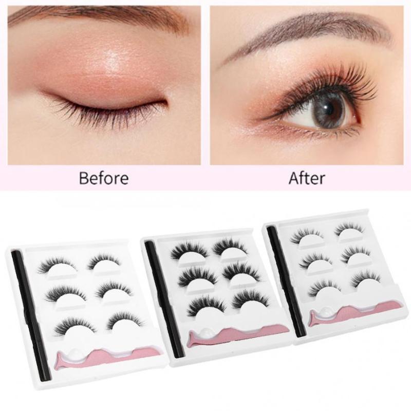3Pairs False Eyelashes Liquid Eyeliner Tweezers Set Waterproof Eye Makeup Tools Reusable Long-lasting False Eyelashes Beauty
3Pairs False Eyelashes Liquid Eyeliner Tweezers Set Waterproof Eye Makeup Tools Reusable Long-lasting False Eyelashes Beauty