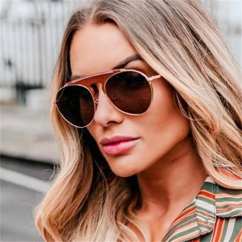 2020 New Fashion women's metal sunglasses trend Red leather decorative sunglasses retro round frame Metal Glasses Male Shades
2020 New Fashion women's metal sunglasses trend Red leather decorative sunglasses retro round frame Metal Glasses Male Shades