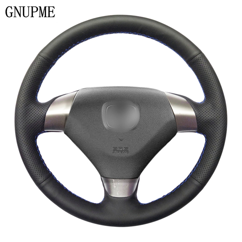 DIY Hand Sewing Black Artificial Leather Car Steering Wheel Covers Wrap for Honda Accord 7 Coupe 2003-2007 (3-Spoke)
DIY Hand Sewing Black Artificial Leather Car Steering Wheel Covers Wrap for Honda Accord 7 Coupe 2003-2007 (3-Spoke)
