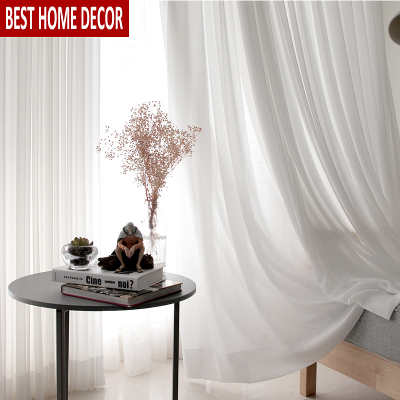 Chiffon White Tulle Curtains For Living Room Bedroom Window Screen For wedding Modern Solid Sheer Voile Kitchen Curtain Drapes
Chiffon White Tulle Curtains For Living Room Bedroom Window Screen For wedding Modern Solid Sheer Voile Kitchen Curtain Drapes