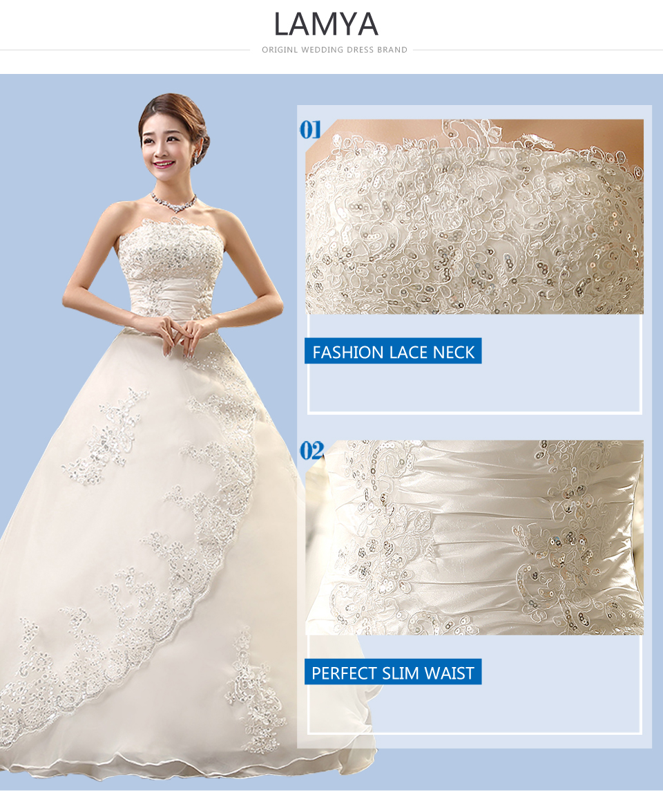 Lace Wedding Dress Real Photo Princess Vintage Bridal Gowns Wed Dress Plus Size Vestidos De Casamento Do Trem Da Corte