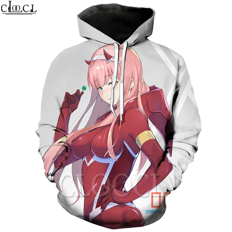 CLOOCL Anime Darling In The Franxx Zero Two Hoodie 3D Print Street Style Hoodies Hip Hop Sweatshirts Harajuku Hot Selling Coat Tracksuit
CLOOCL Anime Darling In The Franxx Zero Two Hoodie 3D Print Street Style Hoodies Hip Hop Sweatshirts Harajuku Hot Selling Coat Tracksuit