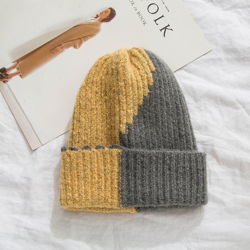 New Knitted Hats For Women Style Twist Beanie Hat Autumn And Winter Female Cap Keep Warm Winter Hat