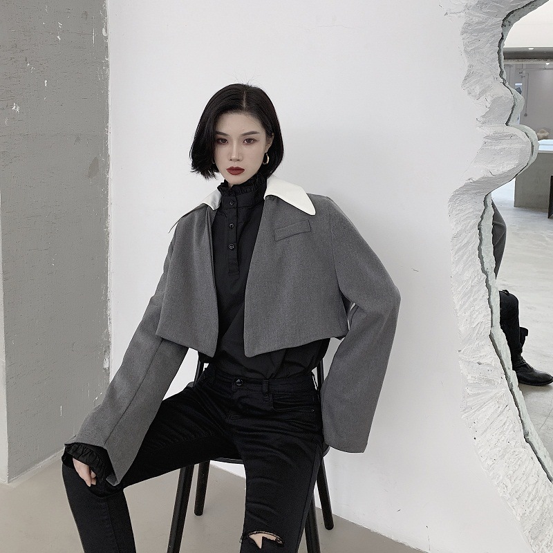 Short Blazer Women's Ins Vintage Temperament Loose No Button Suit Jacket Female Streetwear Stage Show Coat Outerwear Cardigan, 3m reflective 3037
Short Blazer Women's Ins Vintage Temperament Loose No Button Suit Jacket Female Streetwear Stage Show Coat Outerwear Cardigan, 3m reflective 3037