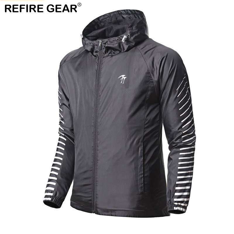 Refire Gear Lightweight Outdoor Jacket Men Hooded Autumn Windproof Jacket Hiking Camping Hunting Fishing men, Black
Refire Gear Lightweight Outdoor Jacket Men Hooded Autumn Windproof Jacket Hiking Camping Hunting Fishing men, Black