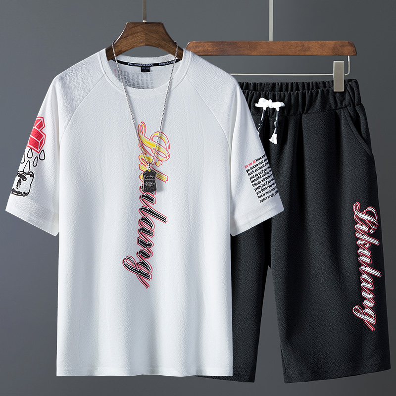 Nice Men Summer Short Sleeve T-shirts And Tops Shirts Hip Tops Suit Men Sports Suit T Shirt Tracksuits, Black
Nice Men Summer Short Sleeve T-shirts And Tops Shirts Hip Tops Suit Men Sports Suit T Shirt Tracksuits, Black