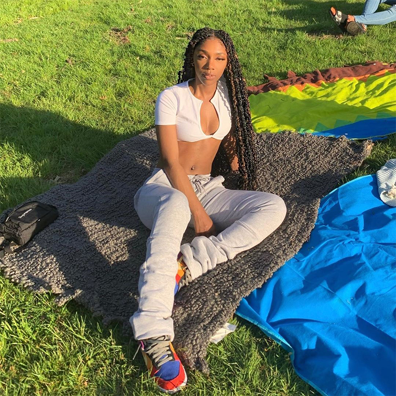 Women Pants Casual Solid Color Capris Drawstring Bell Bottom Flare Yoga Pants Trousers Ruched Workout Jogging Pants