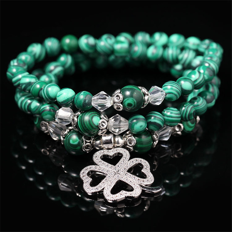 Fashion Ethnic Multilayer Stripe Green Round Stone Beads Clove Charms Pendant Wrap Bracelet Bangles for Women Jewelry Gifts
Fashion Ethnic Multilayer Stripe Green Round Stone Beads Clove Charms Pendant Wrap Bracelet Bangles for Women Jewelry Gifts