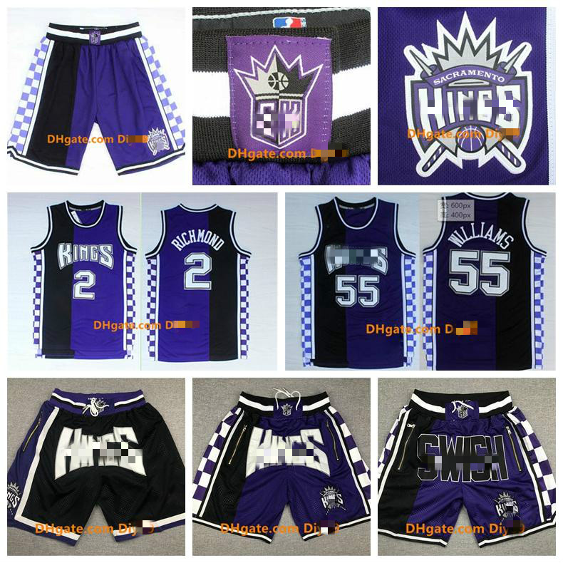 Mens Sacramento KingsThrowback 2 Richmond 55 Williams NBA Stitched Retro Jersey Breathable Pants Sweatpants Classic Shorts, Black
Mens Sacramento KingsThrowback 2 Richmond 55 Williams NBA Stitched Retro Jersey Breathable Pants Sweatpants Classic Shorts, Black