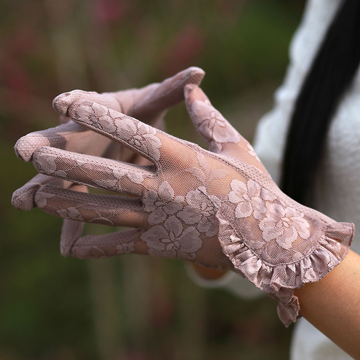 Five Fingers Gloves Spring, Summer Sunscreen Gloves, Women's Thin, Ultraviolet, UV, And Lace Driving
Five Fingers Gloves Spring, Summer Sunscreen Gloves, Women's Thin, Ultraviolet, UV, And Lace Driving